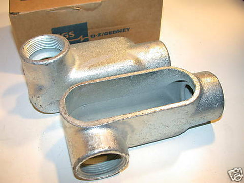 2 NEW BOXES OF 2 O-Z GEDNEY CONDUIT 1 1/4" BODIES LR47