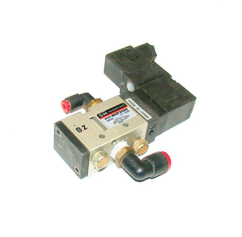 SMC  NVF3130   SOLENOID VALVE 21-26 VDC 1/4 NPT 20-130 PSI