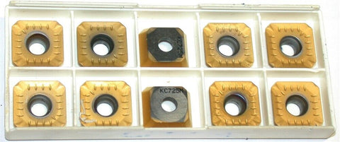 Lot of 10 New Kennametal Carbide 14mm Milling Inserts SEKT443AEEN7GP2 KC725M