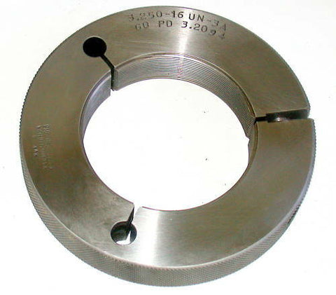 PMC INDUSTRIES THREAD RING GAGE 3.250-16 UNS-3A GO