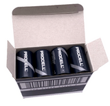 Duracell Procell D Alkaline Batteries 1.5V PC1300 USA 72 Count Expires 2026