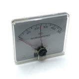 0-500 DC Microamperes Panel Meter