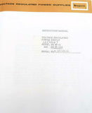 Kepco Models SM 36-10 & SM 36-10M Power Supply Instruction Manual