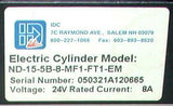 Industrial Devices   ND-15-5B-8-MF1-FT1-EM  Electric Cylinder 24 VDC 8 Amp