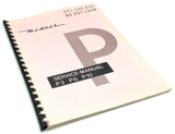 Mettler Models P3, P6 & P10 Service Manual