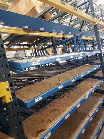 QuikPik Gravity Flow Racking Carton Rack System 8' x 8' x 86