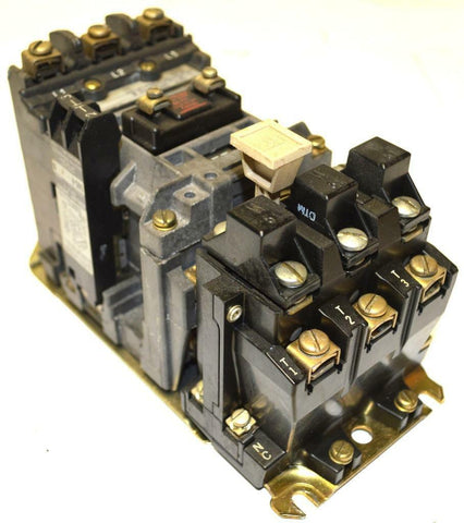 ALLEN BRADLEY 509-B0D MOTOR STARTER 600 VAC MAX. 27 AMP