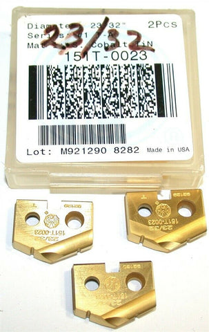 3 Allied Machine Original T-A 23/32" Carbide Spade Drilling Insert 151T-0023