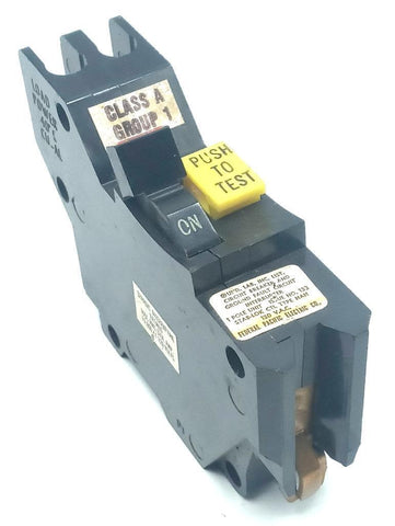 Federal Pacific Electric NAH115 1 Pole Circuit Breaker 15A 120VAC GFI