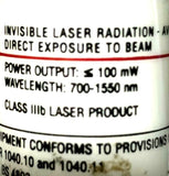 LaserMax Inc. LAS300830155989 Laser 700-1550 nm Wavelength - SOLD AS IS