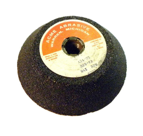 ACME ABRASIVE A24-N5 B2B-V3 6000 MAX RPM CUP WHEEL