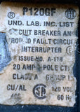 ITE P120GF 1 Pole GFCI Circuit Breaker 20A 120V 1 PH Bolt-On Mount