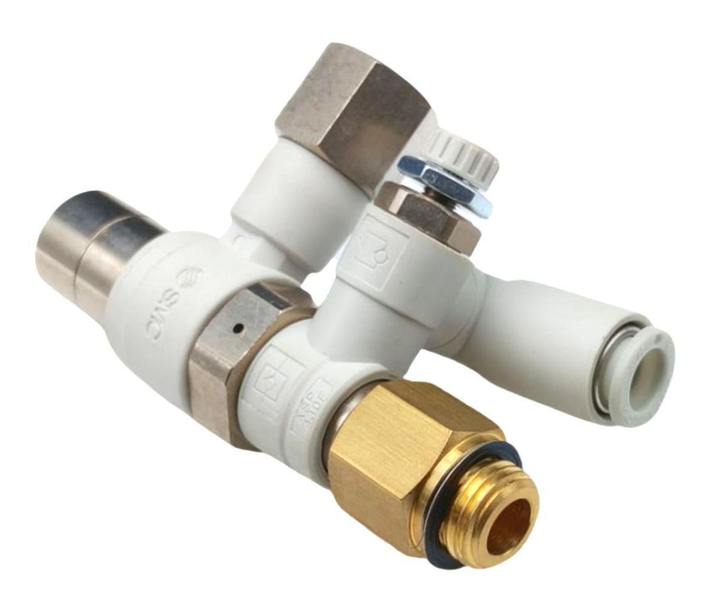 SMC ASP430F-F02-08-X440 Pneumatic PVC Flow Control With Check Valve 1/