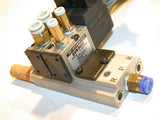SMC 2 SOLENOID 24V STACK UP BANK ASSEMBLY EVK3120