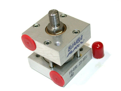 UP TO 7 NEW BIMBA PANCAKE 1/4" AIR PNEUMATIC CYLINDERS FS-090.25-MTV