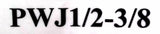 Lot of (4) Conek PWJ1/2-3/8 Plug In Reducing Y 1/2-3/8" Tube Push Connect Fitt.