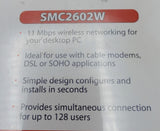SMC SMC2602W EZ Connect 2.4GHZ 11Mbps Wireless PCI Card