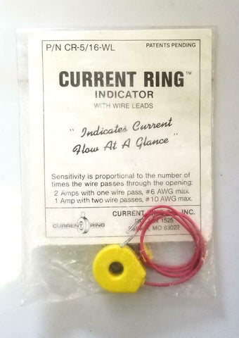 New Current Ring CR-5/16-WL Current Ring Indicator W/ Wire Leads