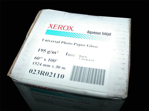 Xerox 023R02110 Universal GLOSS Photo Paper 195g/m² 60" 1524mm x 30m (12 avail)
