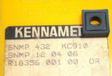 Lot of 10 Kennametal Kenloc Indexable Carbide Turning Inserts SNMP 432 KC910