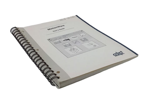 Adept 00712-02630 Motionware Software User's Guide