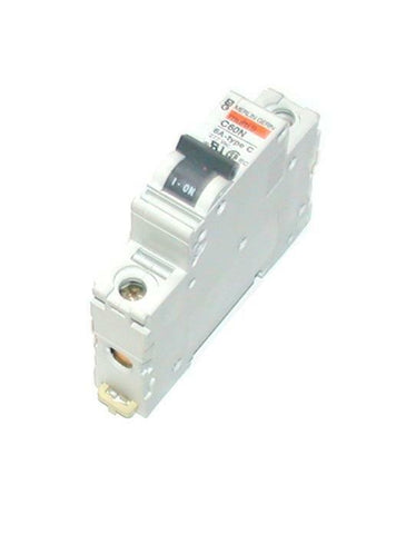 MERLIN GERIN MULTI9   C60N 5A-TYPE C 5 AMP SINGLE POLE CIRCUIT BREAKER 277 VAC