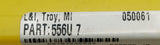 L&I 556U7 Straight Flute Taper Pin Reamer .422" Diameter