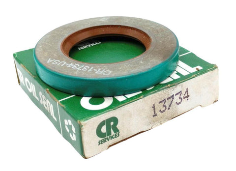 Chicago Rawhide 13734 Single Lip Oil Seal 1.375" x 2.374" x 0.313" NBR Lip