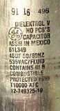 General Electric GE 61L349 Dielektrol Capacitor 46 UF 535 VAC (10 Available)