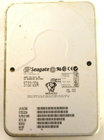 SEAGATE ST32122A 2.1GB 4500 RPM HARD DRIVE
