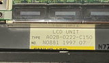 Fanuc A02B-0222-C150 Operator LCD Display Unit Seicos E10M