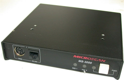 MICROSCAN MS-3000 BARCODE SCANNER SINGLE HEAD DECODER FIS-3000-0003