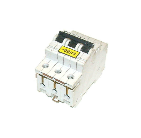 ABB ASEA BROWN BOVERI  3-POLE 16 AMP CIRCUIT BREAKER MODEL S273K16A