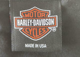 Harley Davidson Motorcycle Men's Woman And Eagle Graphic Black Shirt Size Medium