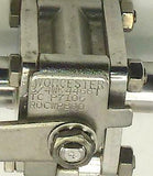 New Worcester  3/4 WK4466T  Stainless Steel Ball Valve