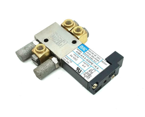MAC 44B-AAA-GDFE-1KA Direct Solenoid Valve 24 VDC 4W 120PSI