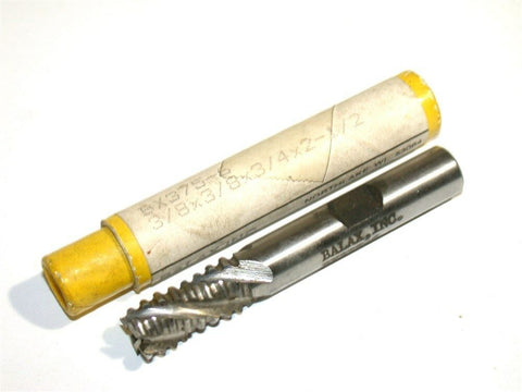 NEW BALAX BX 3/8" Non-Center Cutting Roughing End Mill BX375-6