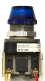 Allen Bradley 800T-Q10 Blue Pilot Light Series N 120 Volts (2 Available)