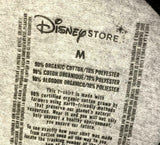 Disney Men's Mickey Mouse San Francisco Gray Shirt Short Sleeve Size Medium