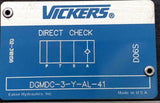 Eaton Vickers DGMDC-3-Y-AL-41 Direct Check Valve