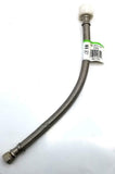 Watts WTS-SPCT12-614W Stainless Steel Braided Toilet Connector 3/8"X7/8"X12"