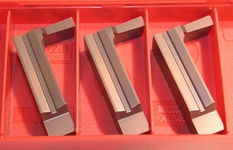 Lot of 3 Sandvik Indexable CoroCut 1-2 Grooving insert LG123L1-0300-0002-GS1115