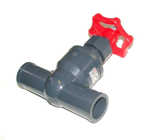 New Asahi Valves  12I00129-F  Gray PVC Seat Valve 28 mm 1"  1.0MPa