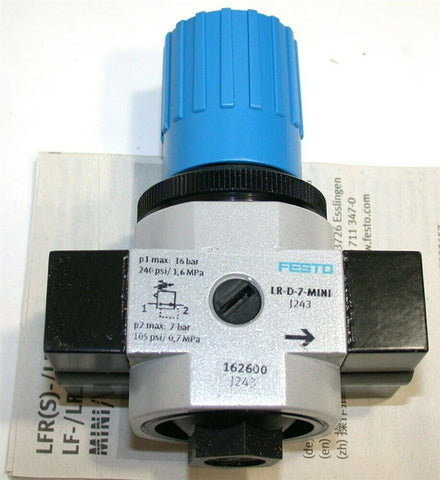 Up to 4 New Festo LFR-1/4-S-5M-B - 3/8"npt Air Regulators 162600
