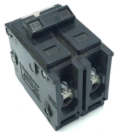 Westinghouse HQP2050 2 Pole Circuit Breaker 50A 120/240VAC