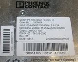PHOENIX CONTACT POWER SUPPLY QUINT-PS-100-240AC/24DC/10