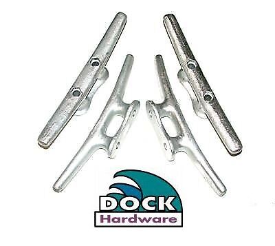4 BRAND NEW 10" GALVANIZED DOCK CLEATS