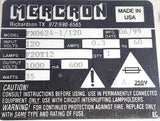 Mercron FX0624-1/120 Power Supply 60Hz 0.3A 120V Input 1000V Output 600mA 35W