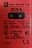 Telemecanique XCS-E Safety Interlock Limit Switch 120V 3A
