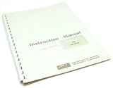 Fluke Model 102 Vaw Meter Instruction Manual